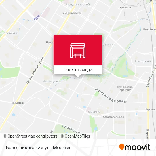 Карта Болотниковская ул.