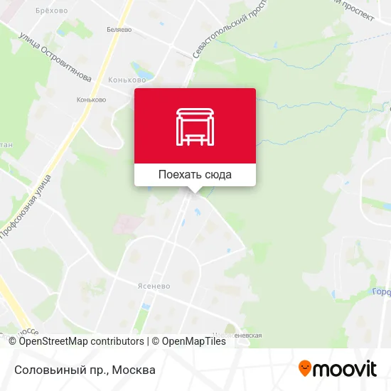 Карта Соловьиный пр.