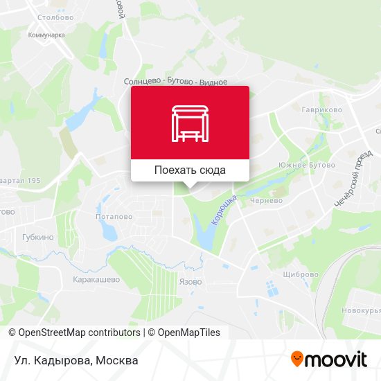 Карта Ул. Кадырова