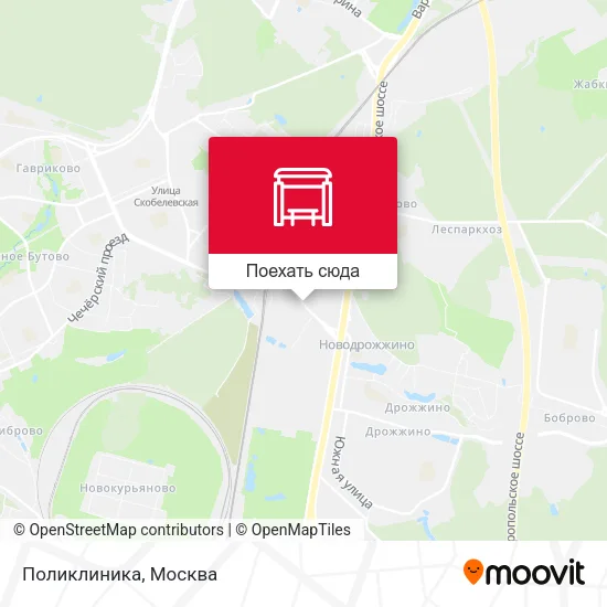 Карта Поликлиника