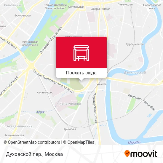 Карта Духовской пер.