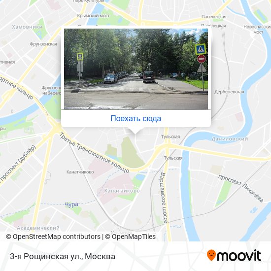 Карта 3-я Рощинская ул.