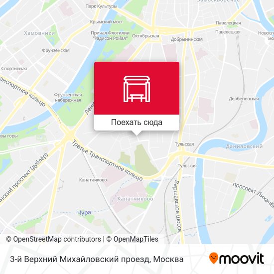 Карта 3-й Верхний Михайловский проезд
