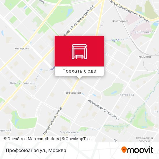 Карта Профсоюзная ул.