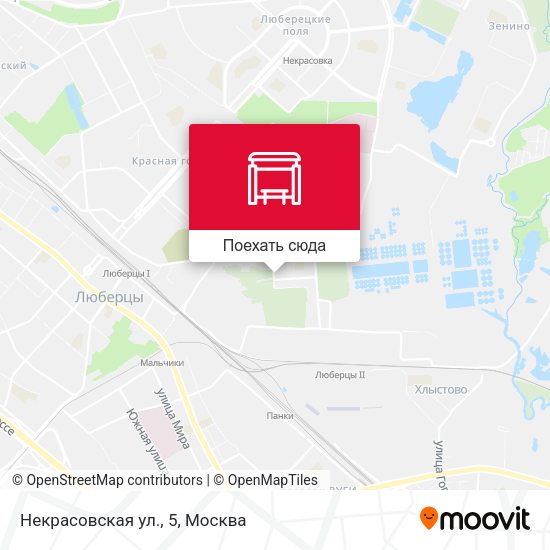 Карта Некрасовская ул., 5