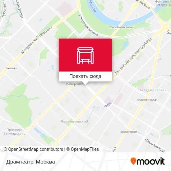 Карта Драмтеатр