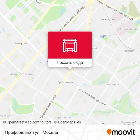 Карта Профсоюзная ул.