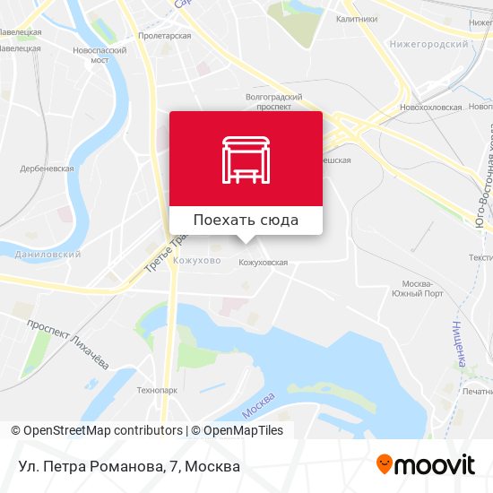 Маршрут м7 в москве с остановками