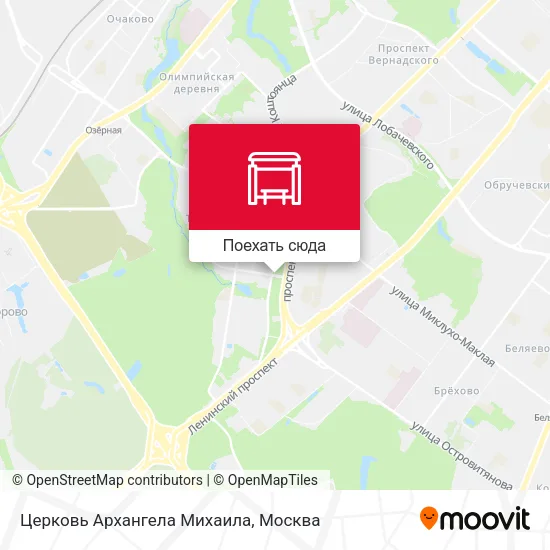 Карта Церковь Архангела Михаила