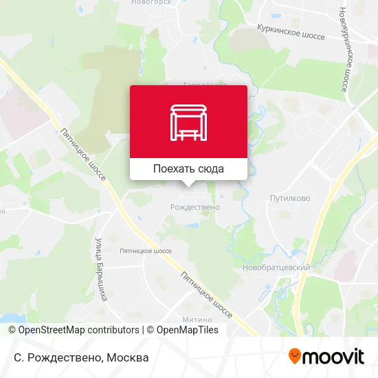Карта С. Рождествено