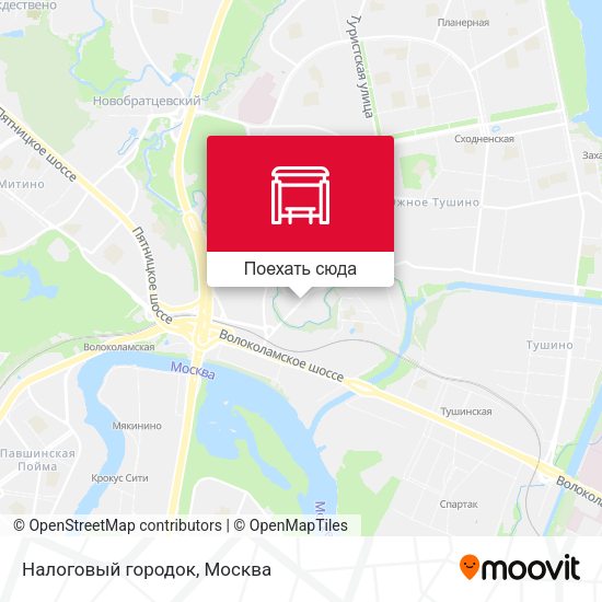 Карта Налоговый городок