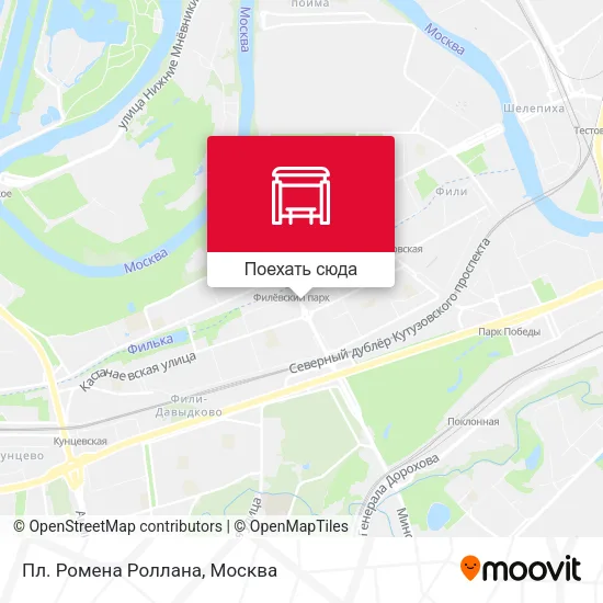 Карта Пл. Ромена Роллана