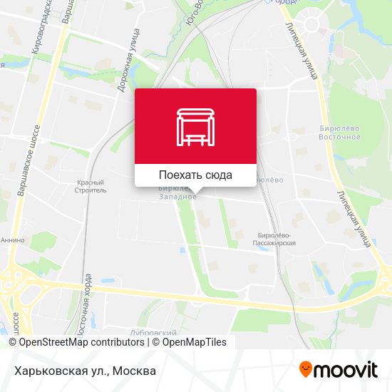 Карта Харьковская ул.