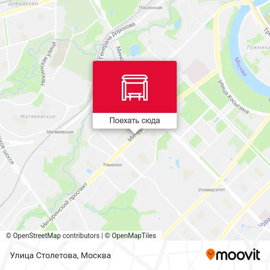 Карта Улица Столетова