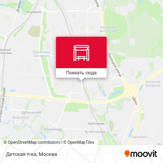 Карта Детская п-ка