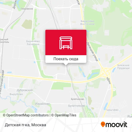 Карта Детская п-ка