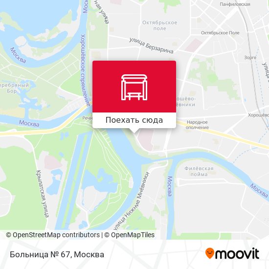 Карта Больница № 67