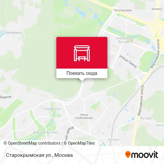 Карта Старокрымская ул.