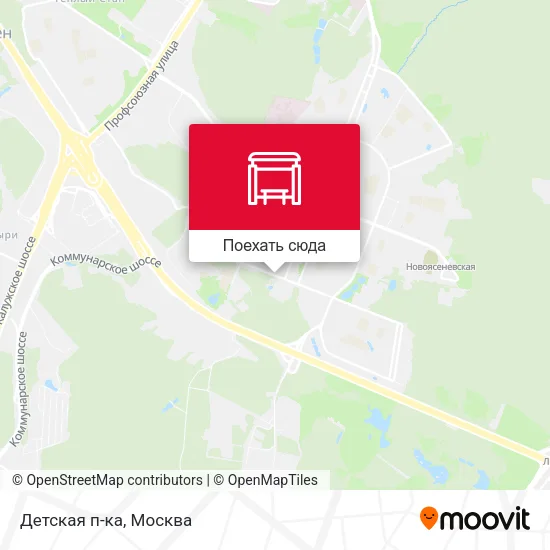 Карта Детская п-ка