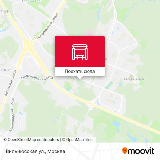Карта Вильнюсская ул.
