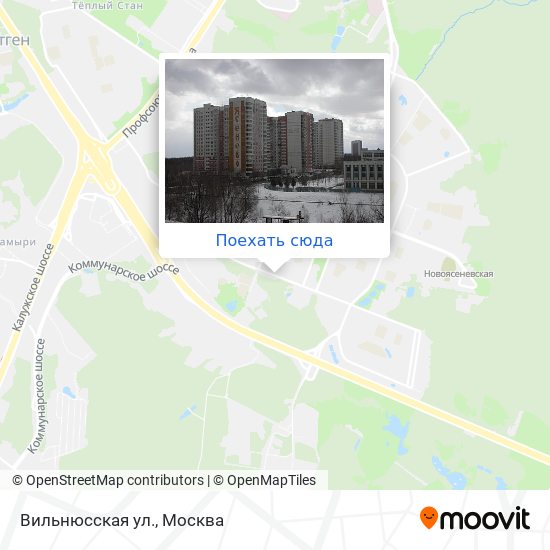 Карта Вильнюсская ул.