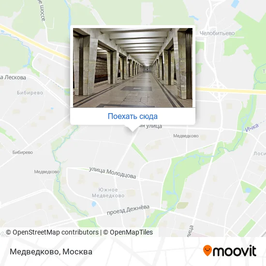 Карта Медведково