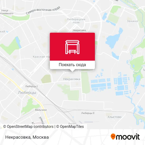 Карта Некрасовка