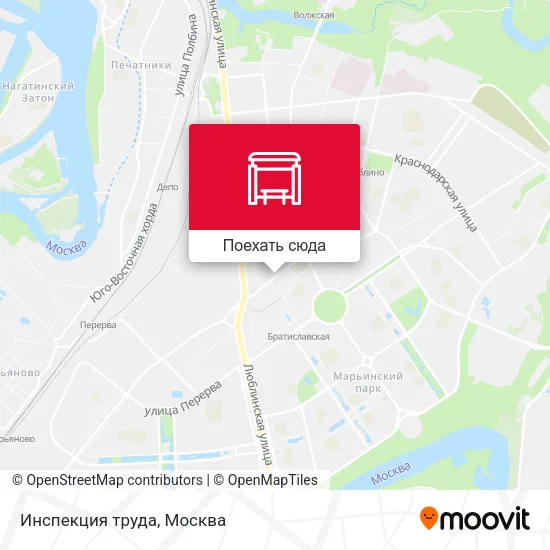 Карта Инспекция труда
