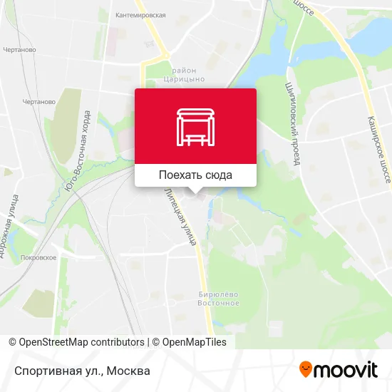Карта Спортивная ул.