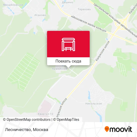 Карта Лесничество