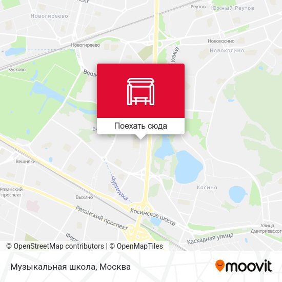 Карта Музыкальная школа