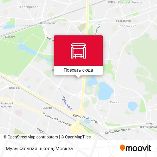 Карта Музыкальная школа