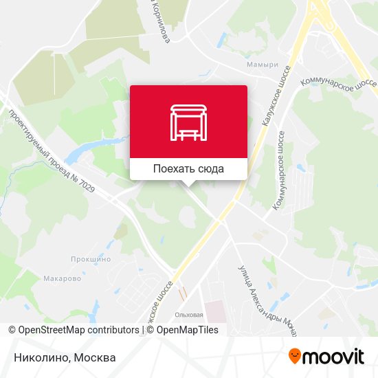 Карта Николино