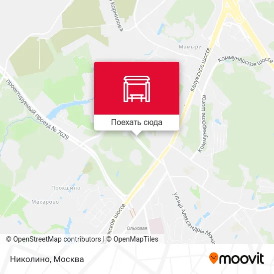 Карта Николино