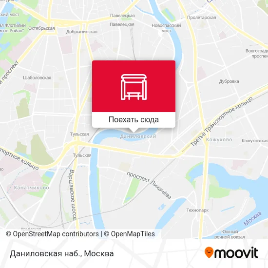 Карта Даниловская наб.