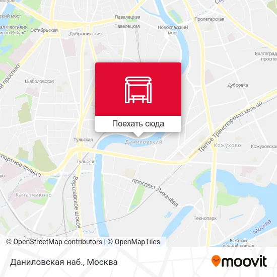 Карта Даниловская наб.