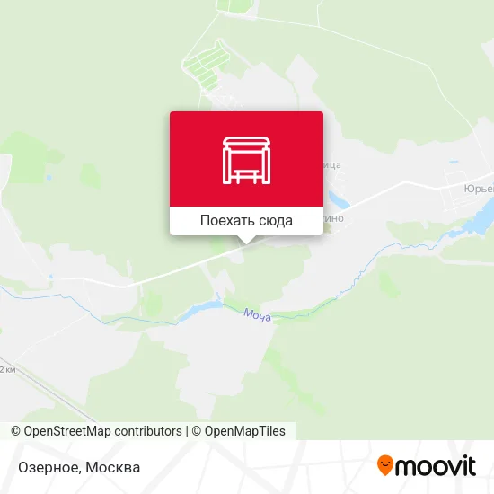 Карта Озерное