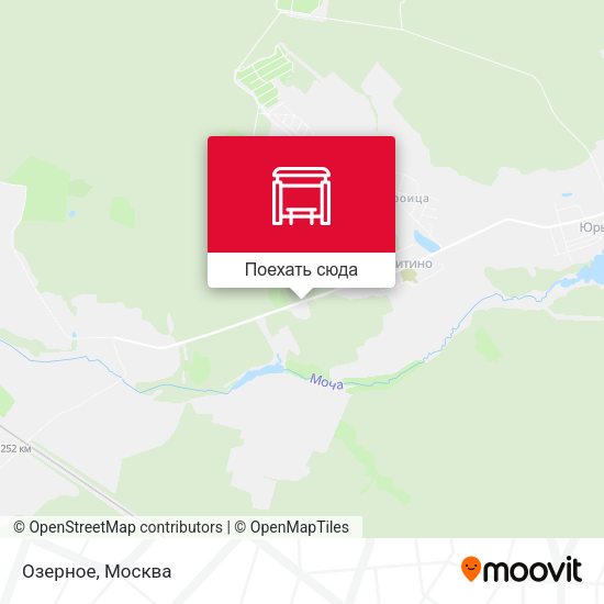 Карта Озерное