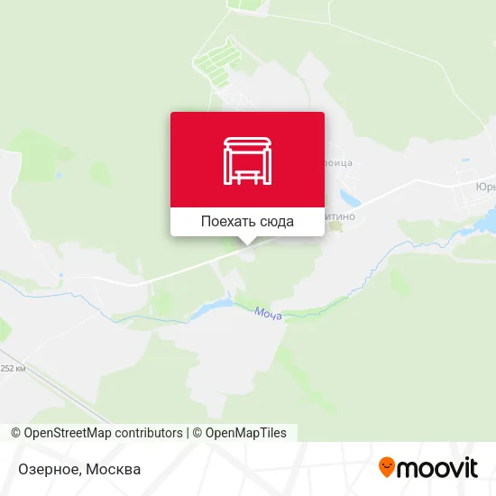 Карта Озерное