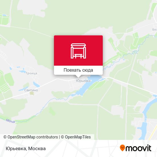 Карта Юрьевка