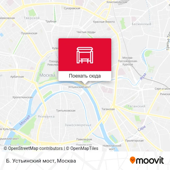 Карта Б. Устьинский мост