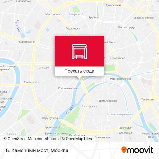 Карта Б. Каменный мост