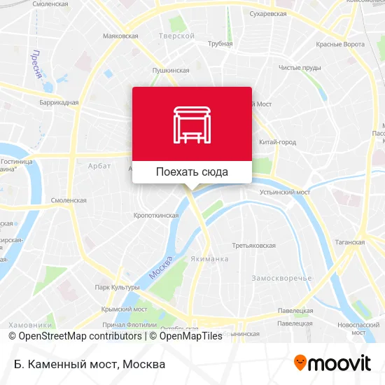 Карта Б. Каменный мост