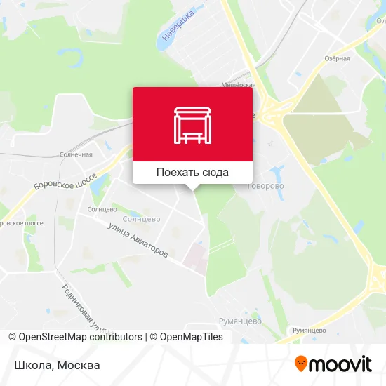 Карта Школа
