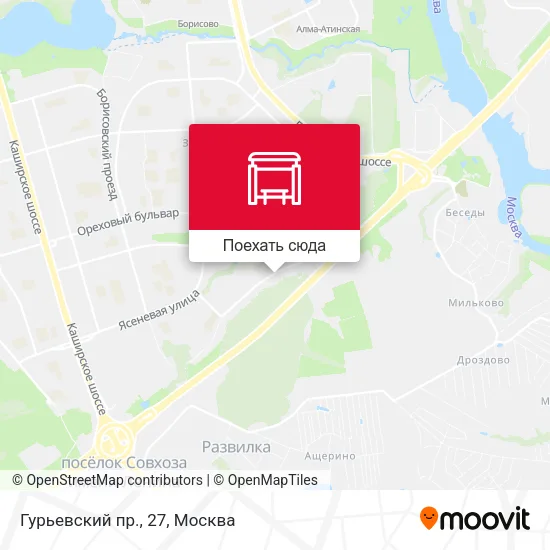 Карта Гурьевский пр., 27