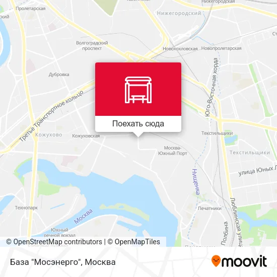 Карта База "Мосэнерго"