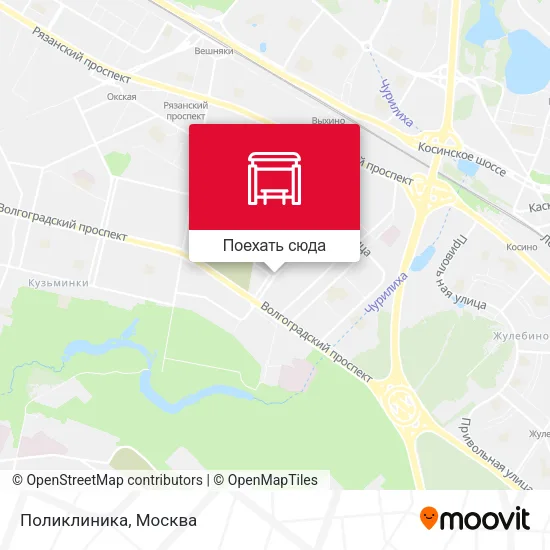 Карта Поликлиника