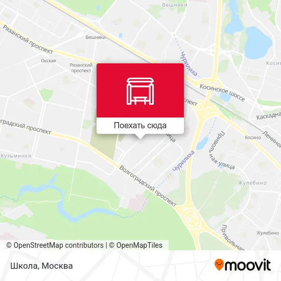 Карта Школа