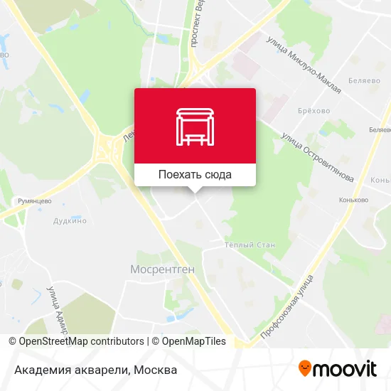 Карта Академия акварели