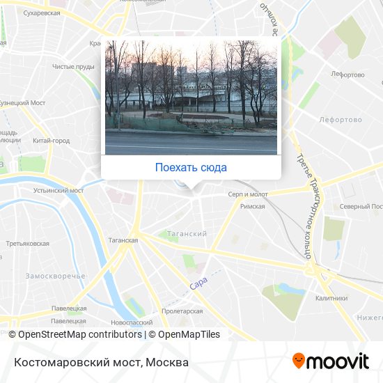 Карта Костомаровский мост